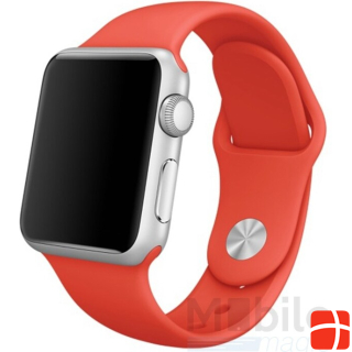 Hermex Apple Watch 44mm / 42mm Silicone Strap S/M RED