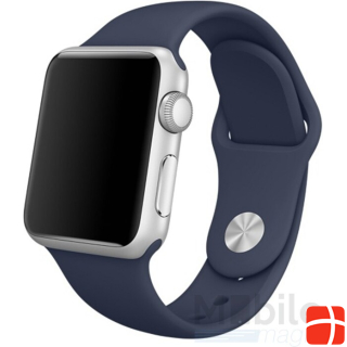 Hermex Apple Watch 44mm / 42mm silicone strap S/M DARK BLUE