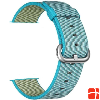 Hermex Apple Watch 40mm / 38mm Nylon Fabric Strap Buckle with Mandrel BLUE Skyblue