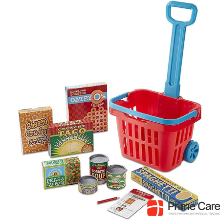Melissa & Doug Shopping basket with accessories