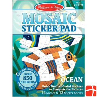 Melissa & Doug Mosaic Sticker Pad Underwater