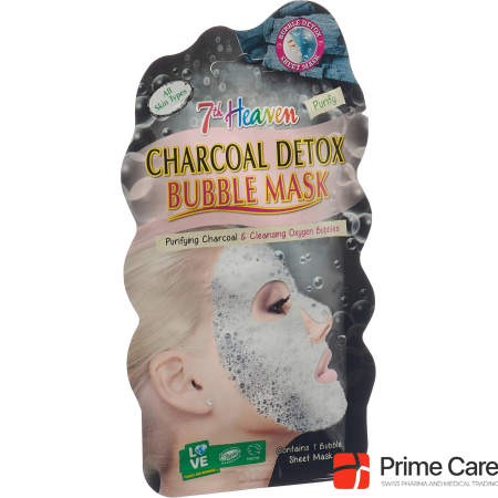 7th Heaven Women's Charcoal Bubble Mask