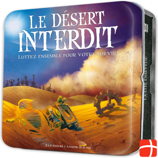 Cocktail games Le désert interdit board game strategy
