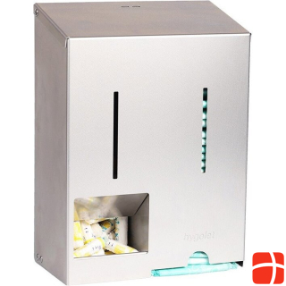Hygolet Tampon / sanitary napkin dispenser stainless steel