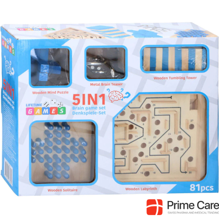 Lifetime Thinking game set 5-in-1, 81tlg