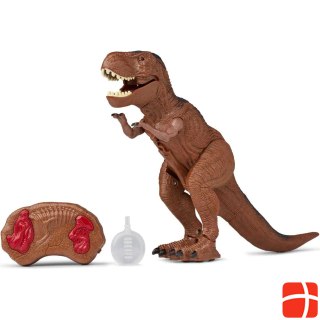 Дистанционно управляемый динозавр ET Toys со светом, звуком и паром, маленький