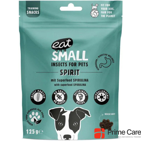 Eat Small Dog snack Spirit with insects