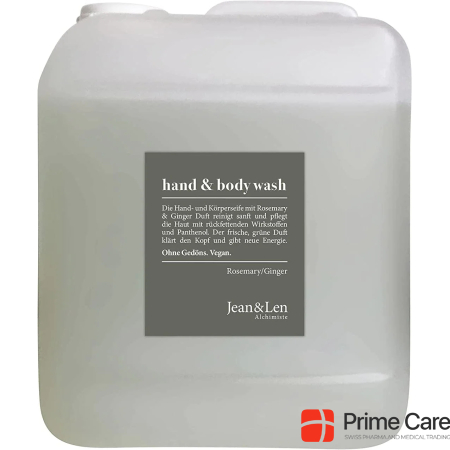 Jean & Len Hand and Body Wash Rosemary & Ginger