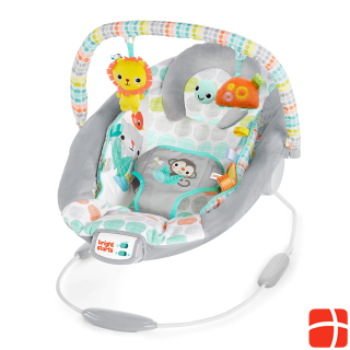 Bright Starts Vibrating baby bouncer, Whimsical Wild