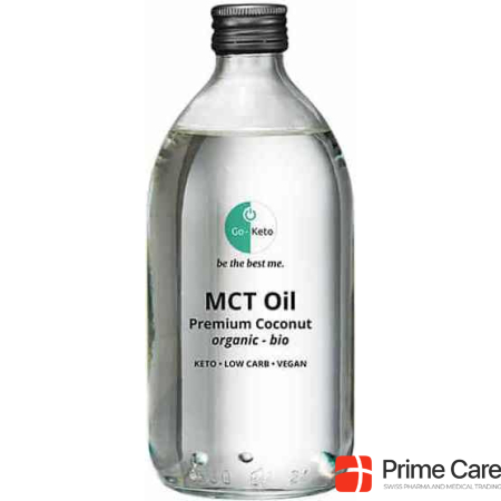 Go-Keto Organic MCT Oil Keto Premium Coconut C8/C10 Go-Keto 500ml