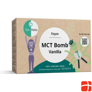 Go-Keto MCT Bomb Vanilla Go-Keto 15 x 10ml