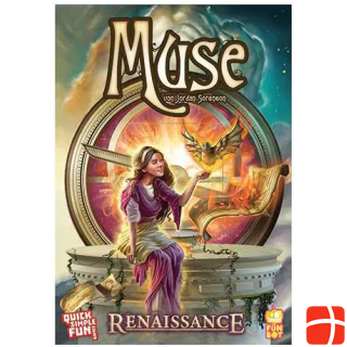 Funbot 1027368 - Muse: Renaissance - Card game for 2 to 8 people aged 10 and up