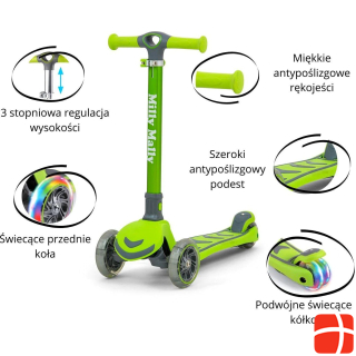 Mally Children's scooter Milly Mally Step Junior, green
