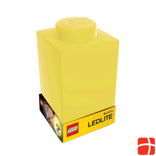 Euromic LEGO - Silicone Brick - Night Light w/LED - Yellow