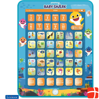 Linex LEXIBOOK - Tablet Baby shark DK/SE/NO (90099)