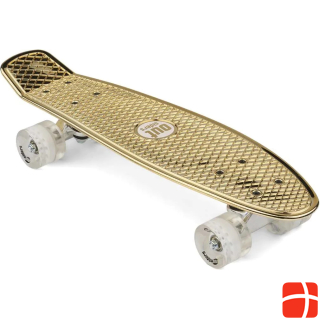 ET Toys Outsiders - Chrome Edition Retro Skateboard Gold