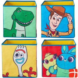 Worlds Apart Toy Story 4 - Kids Cube Toy Storage Boxes (291TYY01E)