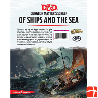 Enigma Dungeons & Dragons - 5th Edition - DM Screen Of Ships and the Sea (D&D) (GF073711)