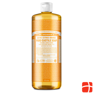 Dr. Bronner's Pure Castile Liquid Soap Citrus Orange 945 ml