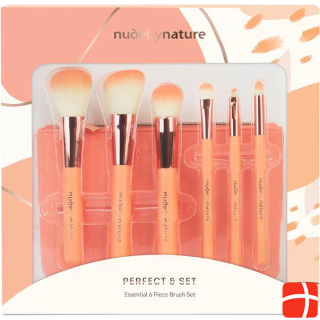 Nude by Nature 6 Pieces Brush Set Giftset