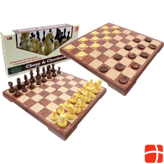Nenurodyta 2 in one magnetic chess and checkers