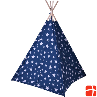  Teepee tent blue with stars