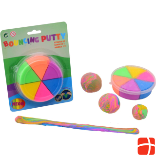  Bouncing Putty 6 neon colors