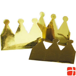 Crowns gold Metallic, 6pcs.