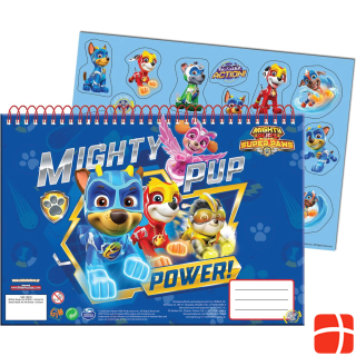  Paw Patrol sketchbook A4 with stickers