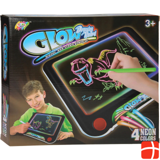  Glow in the dark drawing board with light