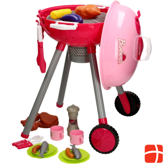  Children grill and accessories with light and sound - Pink