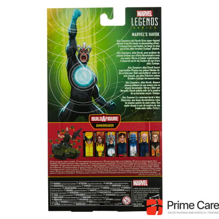 Legends Series X-Men Marvel’s Havok, 15 cm große Action-Figur zum Sammeln, 3 Accessoires
