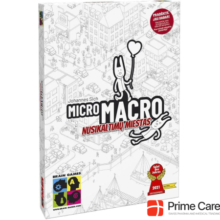 Brain Games MicroMacro: a city of crime LT
