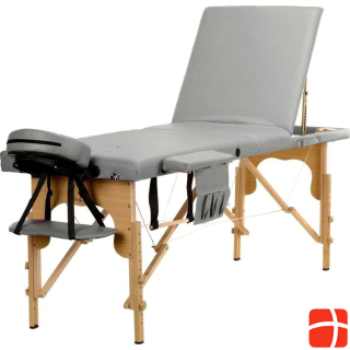 Body Fit table, universal 3-piece massage bed, wooden