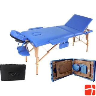 Массажная кровать Body Fit из 3 предметов синяя + аксессуары + сумка в подарок