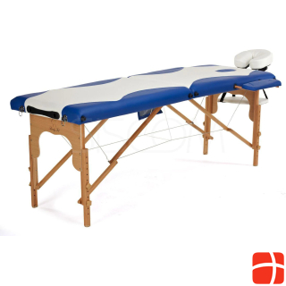 Body Fit 2-piece massage bed, two colors white and blue