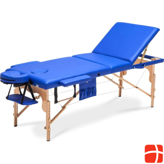 Body Fit table, 3-part massage bed, wooden XXL universal (581)