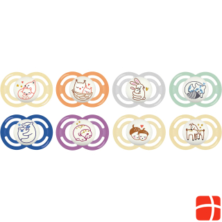 MAM Pacifier 'Perfect Night' set of 2 4 assorted