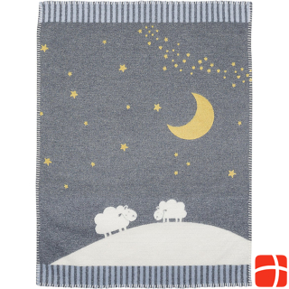 David Fussenegger Cuddle blanket 'Little sheep / moon / stars