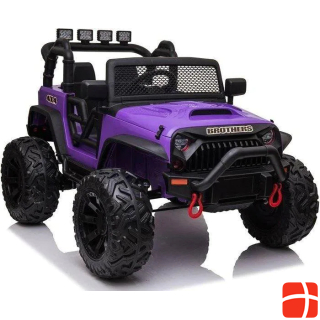 Lean Toys Electric car for children JEEP JC666, purple