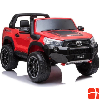 Lean Toys Children's electric car Toyota Hilux, red lacquered