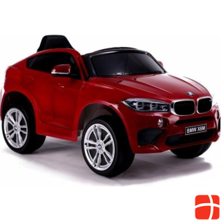 Lean Toys Electric car for children BMW X6, red lacquered