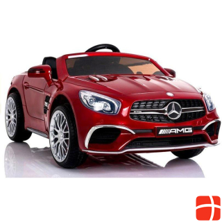 Lean Toys Electric car for children Mercedes SL65 Red lacquered