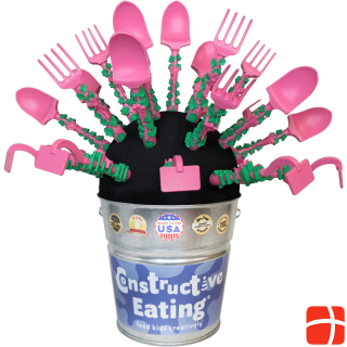Constructive Eating Garden bucket display