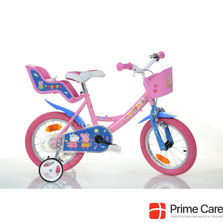 Dino Bikes Dino Bike - Children Bike 12'' - Peppa Pig (124RK-PIG)