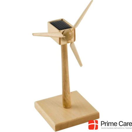 Inpro Solar Solar wind generator wood FSC, 15 cm
