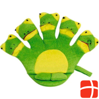 Детская стиральная перчатка Лягушка