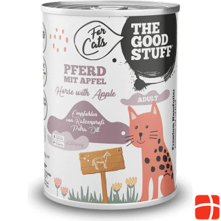 The Goodstuff Wet food horse with apple Adult 400g