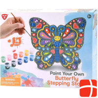 Play Spielen Malen Sie Ihren eigenen Zement-Schmetterling, 14-tlg.