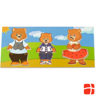 Montessori Frame insert - Three Bears Montessori toy